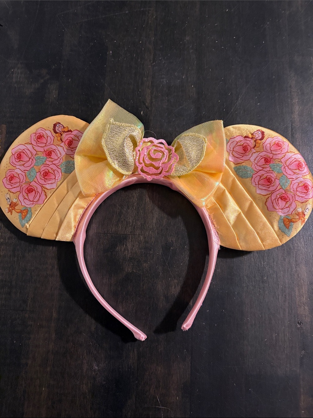 Disney Princess Bell Beauty & The Beast Mickey Ears by Disguise